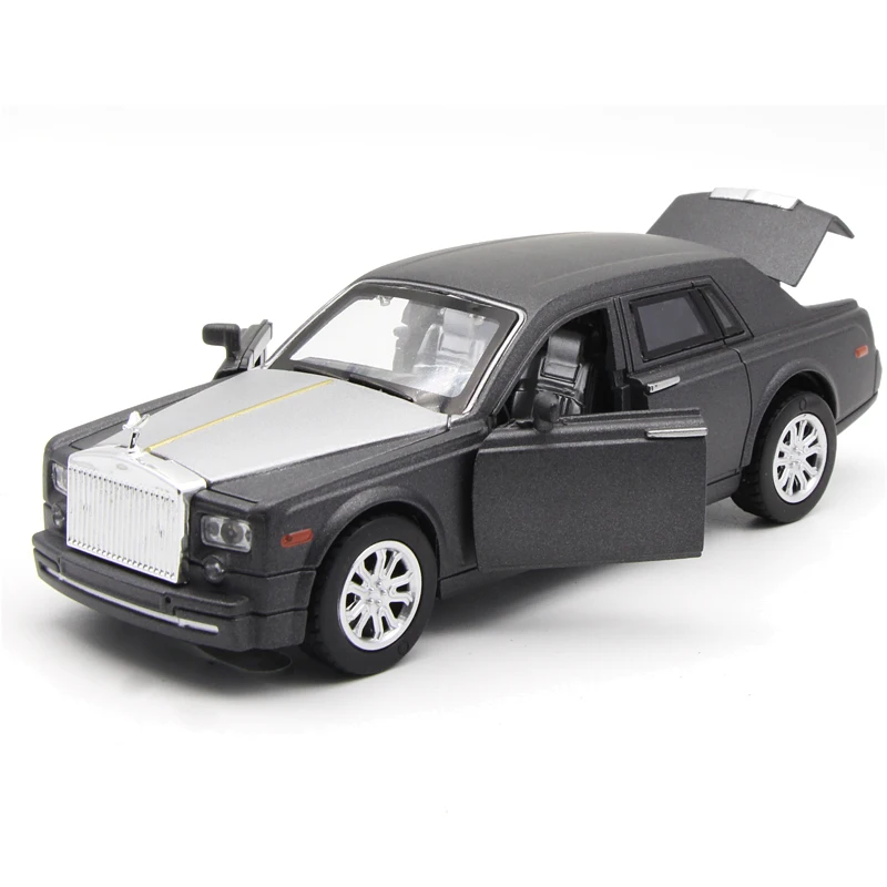 1:32 Rolls Royce Phantom модель автомобиля сплав 3 открытая дверь моделирование звук и