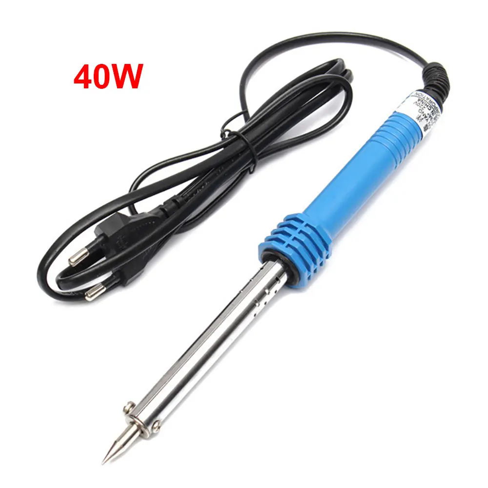 1 шт., 220 В, 60 Вт, внешний термоутюг с европейской вилкой, электрический утюг, электронный термокарандаш, паяльные утюги, электросварочный пистолет