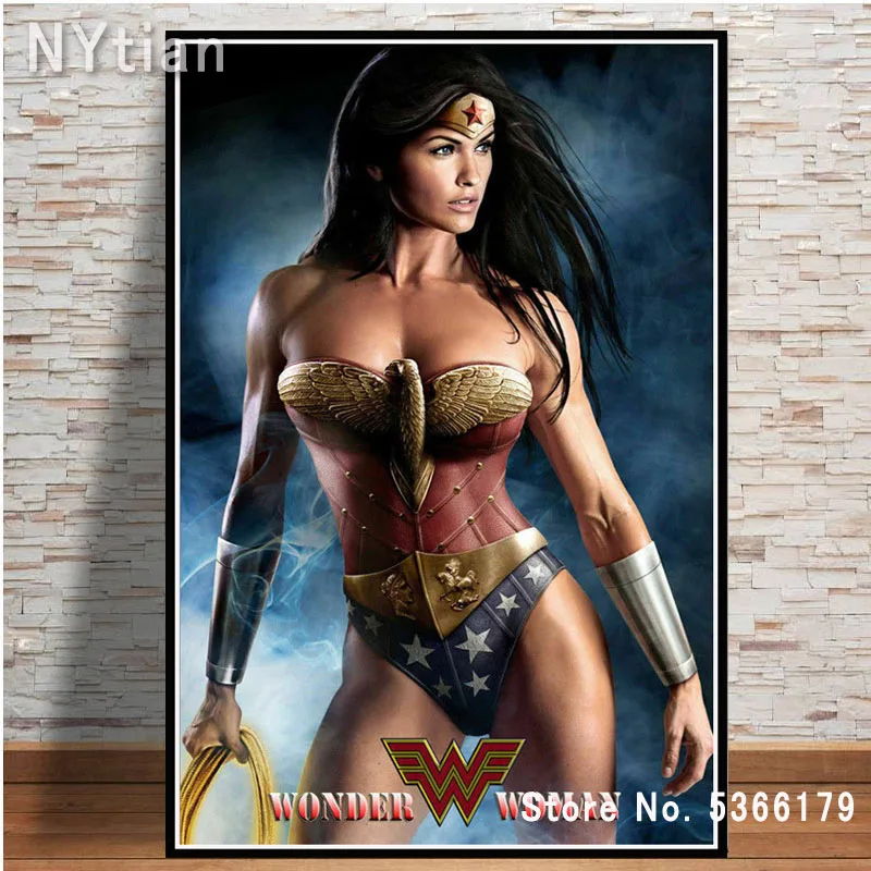 Hot 2017 Movie New DC Comic Wonder Woman Wall Scroll Art Poster 02 8/"x12/"
