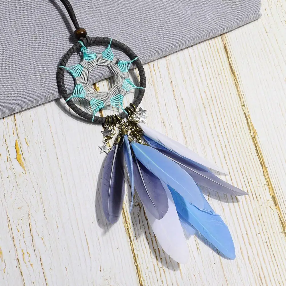 Dromenvanger Dreamcatcher вечерние украшения для дома с перьями, подарок на стену