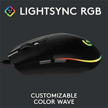 

Wired Gaming Mouse Mice 8000DPI Optical Sensor 5 Independently Buttons For Laptop PC RGB back Gamer Mouse For LOL CF Gaming