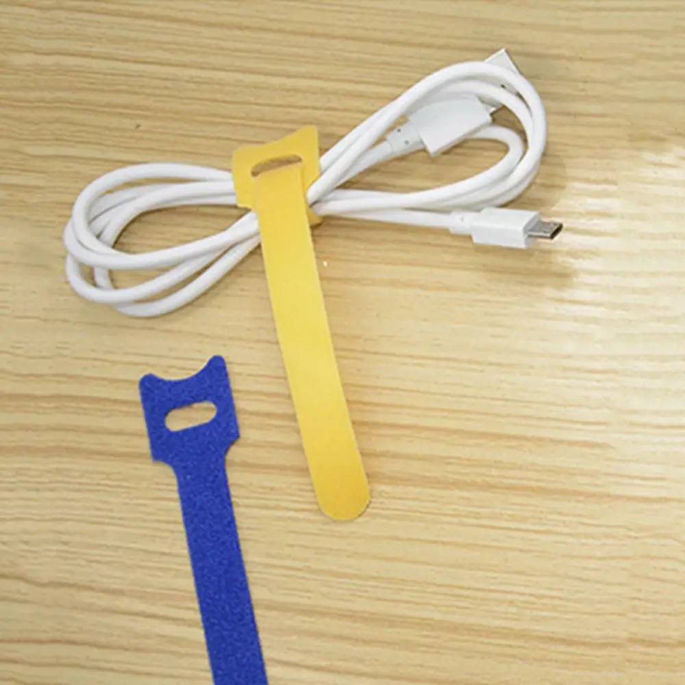 50ks /100pcs releasable kabel kravaty barevný plastů znovu použitelný kabel kravaty silon smyčka balit zip nacpat kravaty t-type kabel přivázat drát