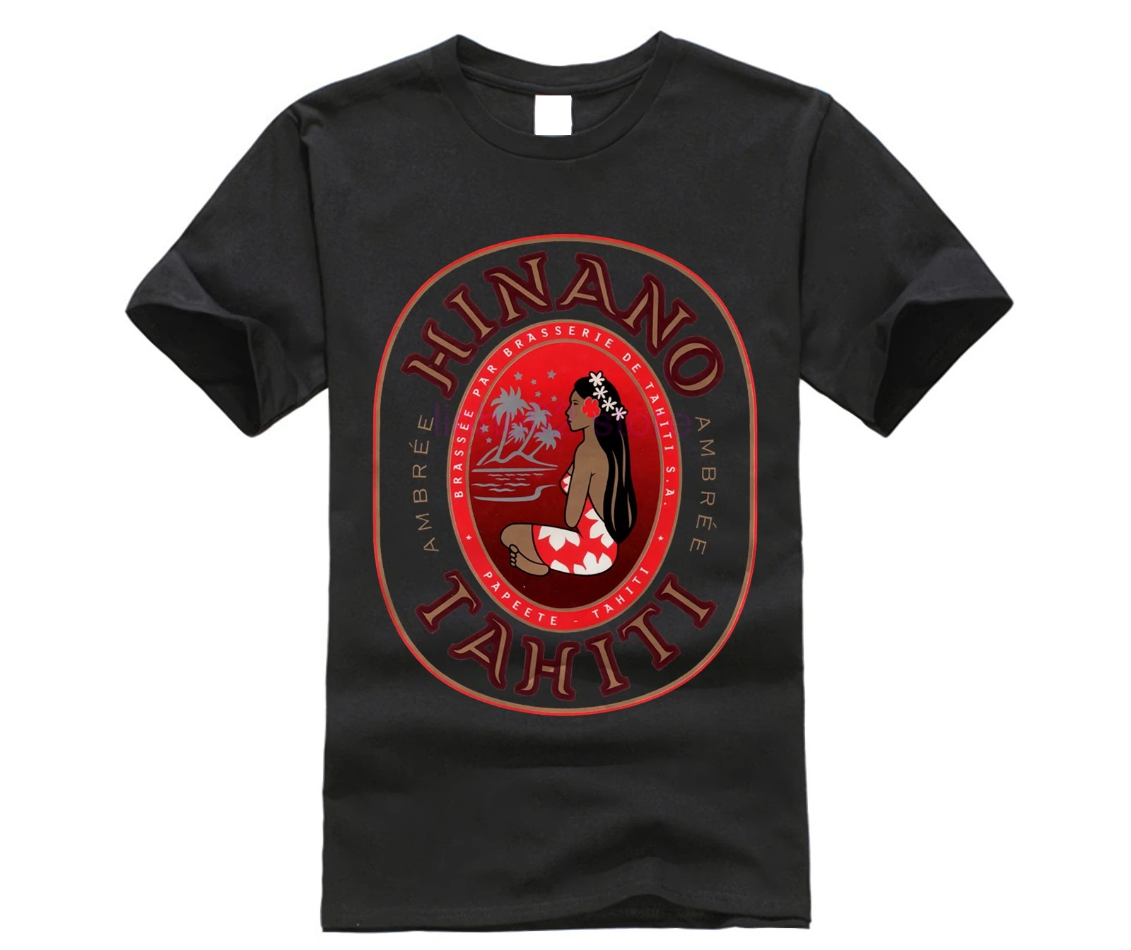 

2019 New Summer Tee Shirt Funny T SHIRT Funny BEER PAPEETE TAHITI POLYNESIA SOUTH PACIFIC BORA BORA Custom T-shirt