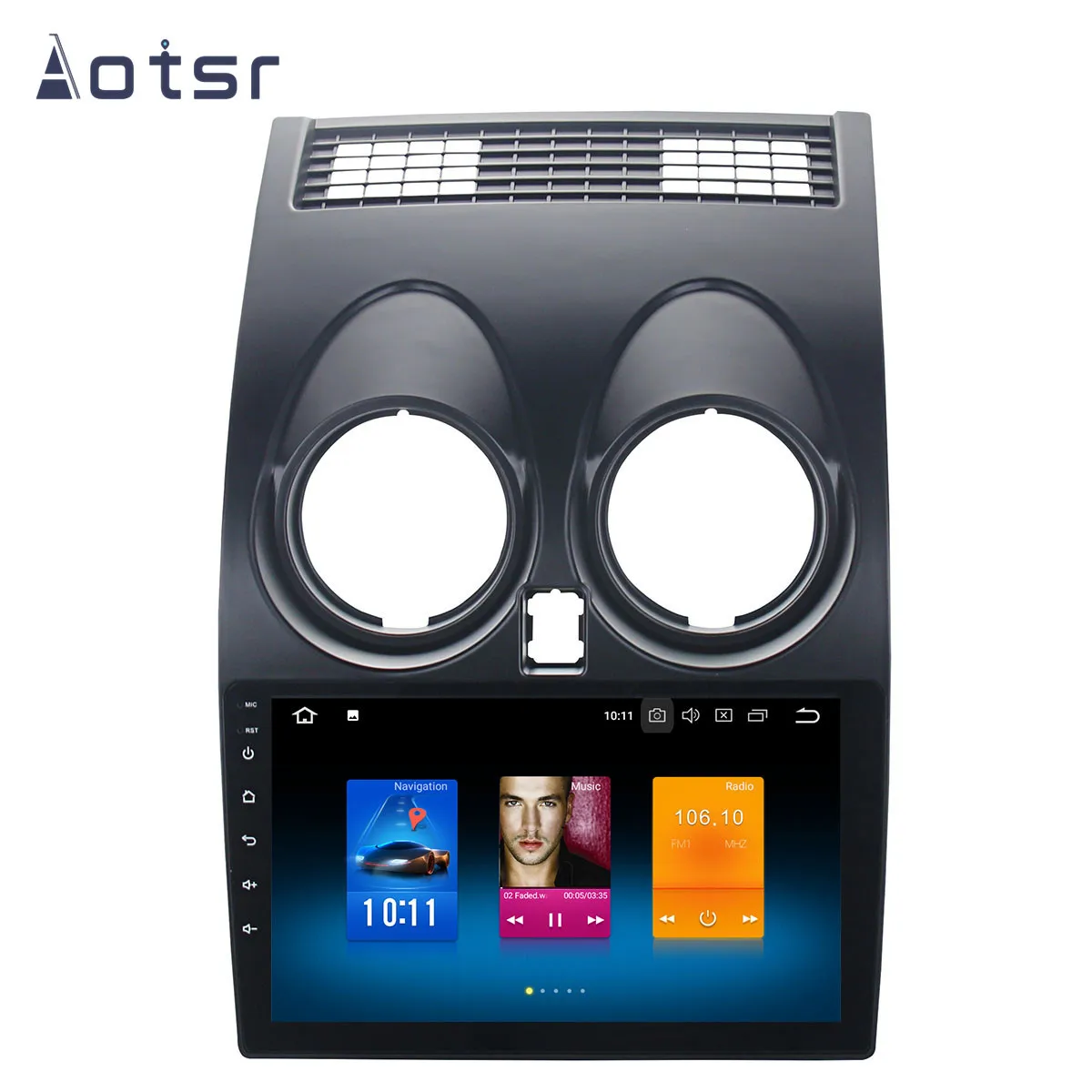 DSP Android 9 Автомобильный gps автомобильный dvd плеер с навигацией плеер для Nissan Qashqai 2008- автомобильное Стерео Радио мультимедийный плеер головное устройство видео