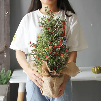 

Christmas Tree Artificial Tabletop Mini Christmas Tree Decorations Festival Miniature Tree kerst рождество