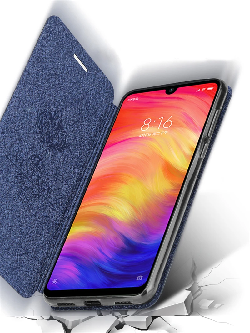 For Xiaomi Redmi Note 8 Pro Case Cover For Xiaomi Redmi Note 8T Case Silicone Flip Leather Original Mofi 360 Shockproof Redmi 8 xiaomi leather case case