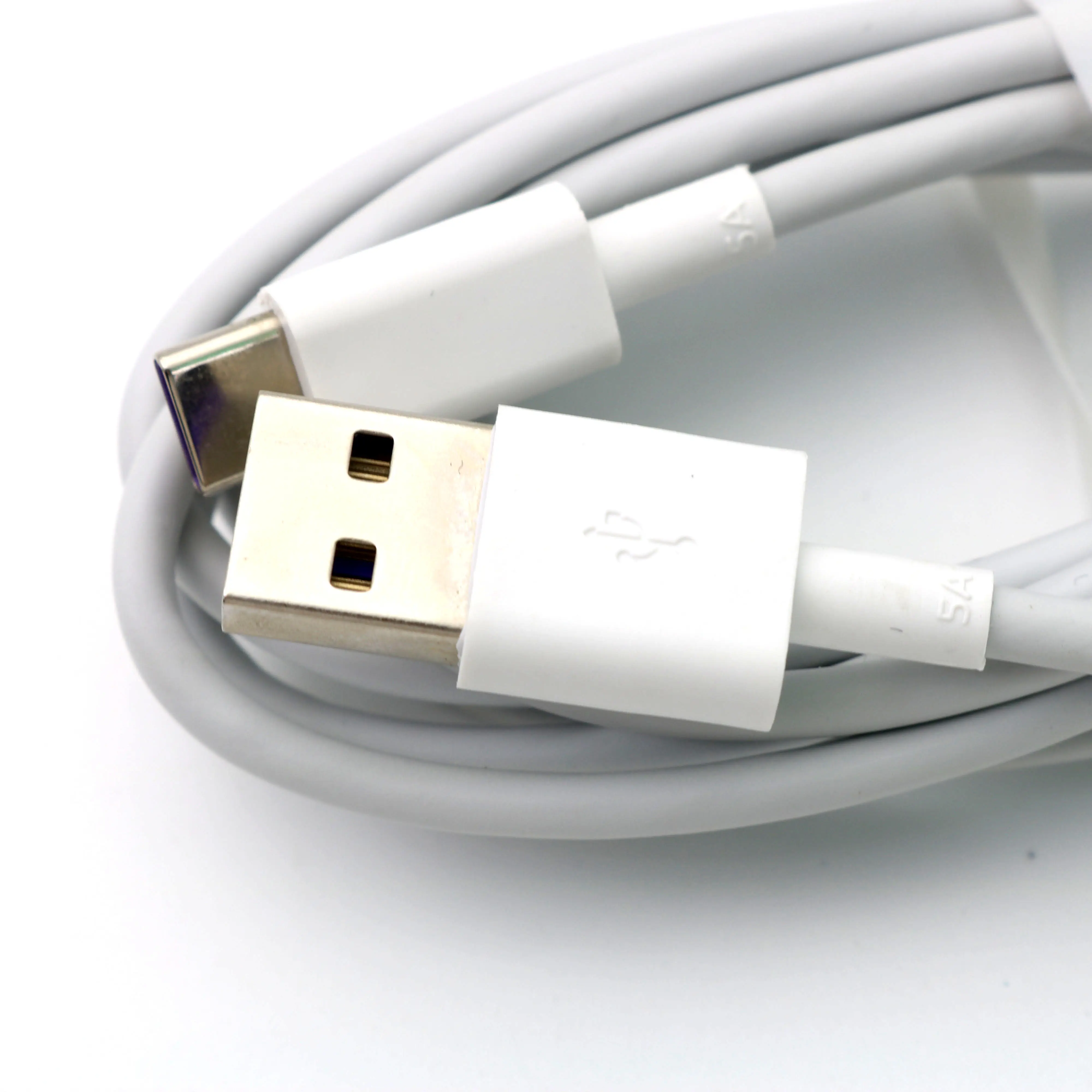 Кабель huawei USB 5A type C P20 Pro lite mate 9 10 Pro P10 Plus lite V10 USB 3,1 type-C Supercharge Super charger Cable