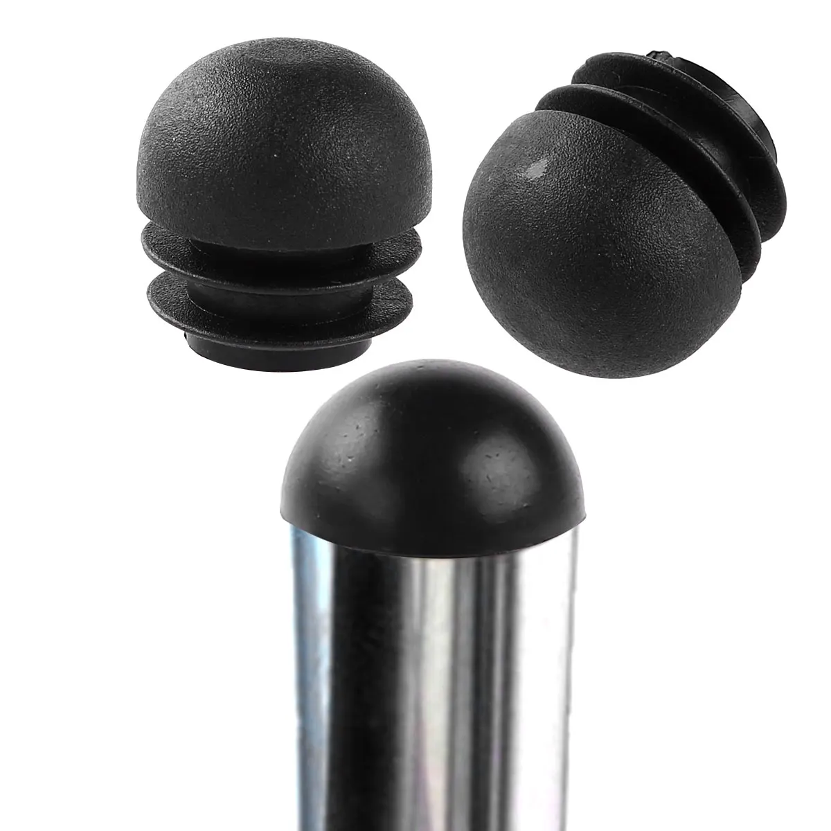 12Pcs Plastic Tube Insert Plug 13-32mm Furniture Leg Blanking End Caps Bung Round Pipe Decorative Floor Protector | Мебель