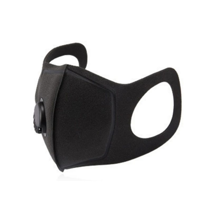 

PM 2.5 Dust Masks Double Air Valve Anti Pollution Mask Dust Mask Anti-fog Activated Carbon Filter proof Mouth Mask Outdoor