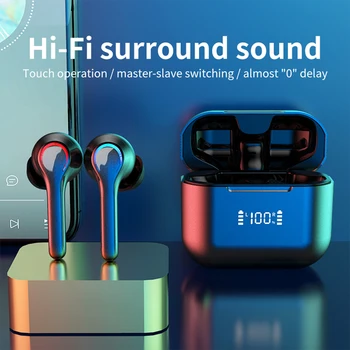 

TWS Earbuds Wireless Stereo Bluetooth 5.0 Earphones Sport Earphones with Mic Mini Earphone Sport Headset with Charging Box