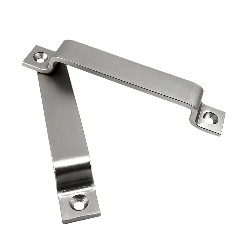 Black Steel or Stainless Steel Screws Included Sliding Barn Door Handle Pull Set