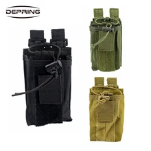 Тактический Радио Держатель Molle Радио кобура военный сверхмощный радио сумка Регулируемый Чехол для хранения инструментов чехол для рации
