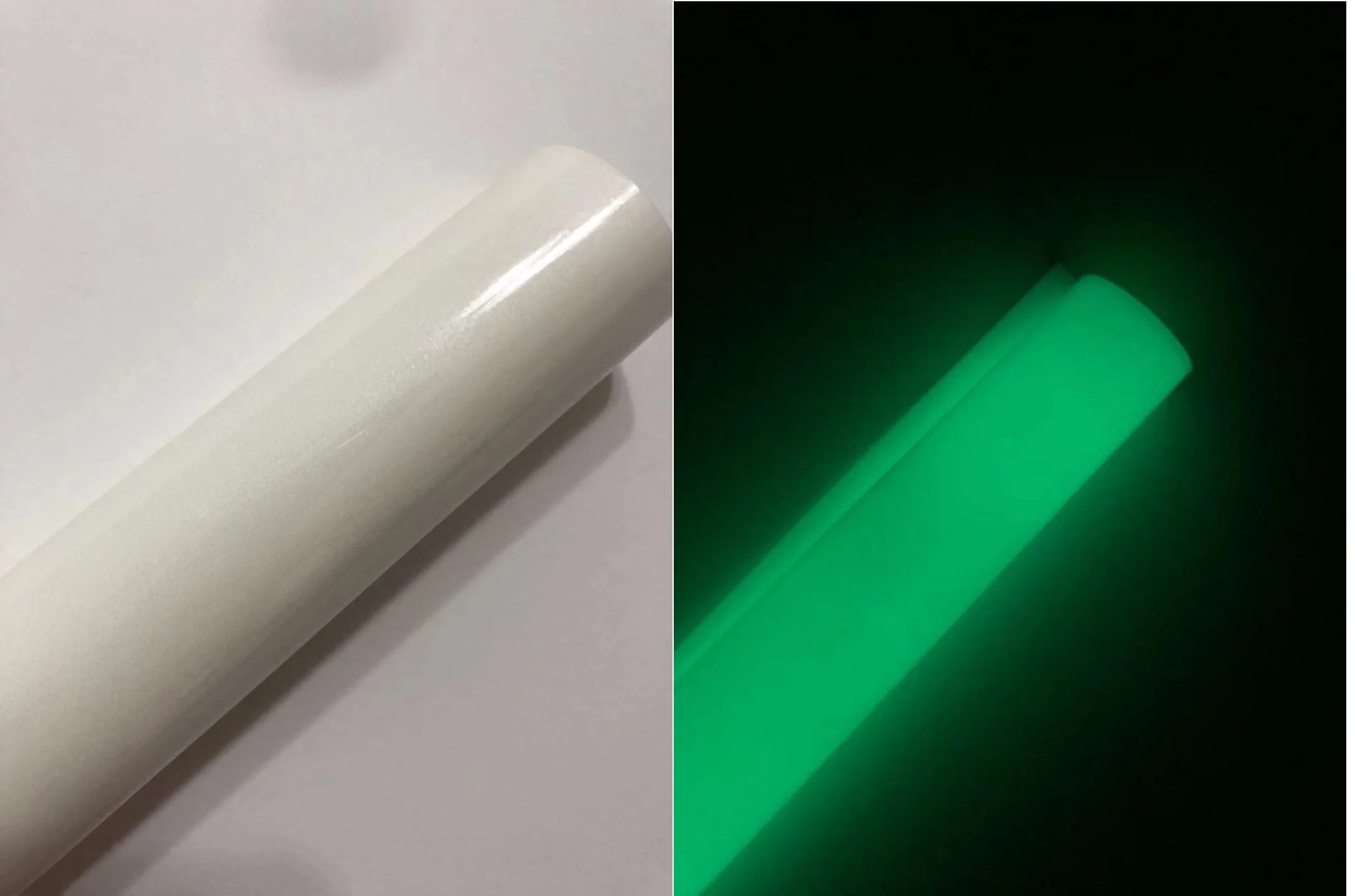 Luminous Glow-In-The-Dark Heat Transfer Vinyl – 12x40 Roll for T-Shirt Customization and Iron-On Applications