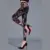 Women Floral Printed Exercise Colorful Peony flower Female Elastic Leggins High Waist Pants Push Up Trousers Fitness Leggings nvgtn leggings Leggings