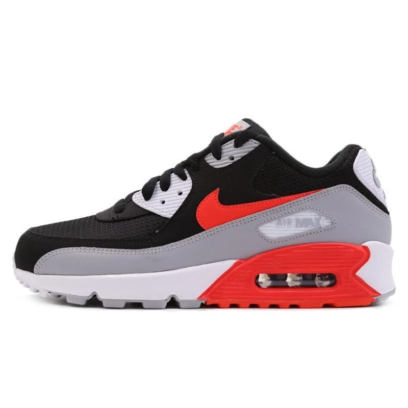 Оригинальные мужские кроссовки для бега от NIKE AIR MAX 90, новые цветные легкие Нескользящие модные Оригинальные кроссовки AJ1285 - Цвет: AJ1285-012