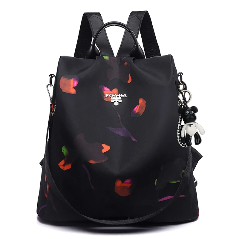 Модный Противоугонный женский школьный рюкзак прочный водонепроницаемый Оксфордский школьный рюкзак симпатичный стиль для девочек Школьный рюкзак Mochila - Цвет: 5