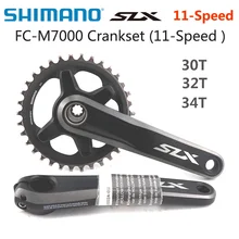 Shimano DEORE SLX FC M7000 1x11-скоростной шатун 32T 34T 170 мм 175 мм для горного велосипеда передняя цепная колесо с BB-MT800