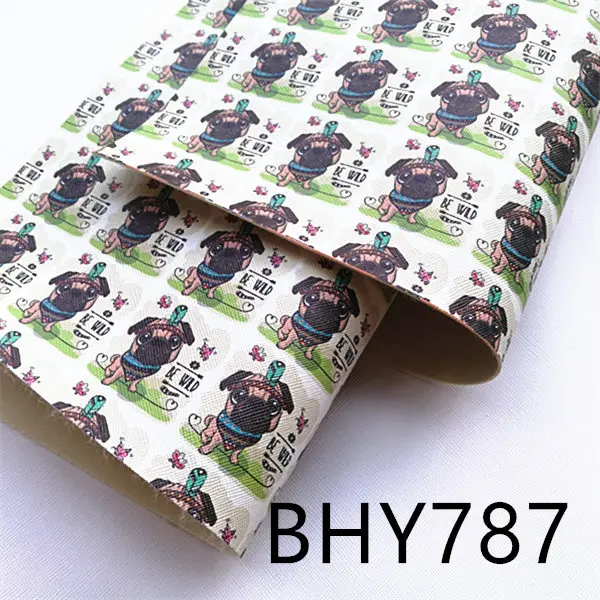 A4 20*33 см 10 шт. Собака печати искусственная кожа винил BHY801