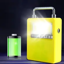 220 В 50 Вт светодиодный солнечный ручной прожектор водонепроницаемый наружный светильник двойной USB 4 режима