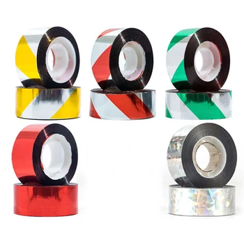 

Bird Scare Tape Anti Bird Tape Dual-sided Reflective Deterrent Scare Tape For Birds Pigeons Repeller Ribbon Tapes #4