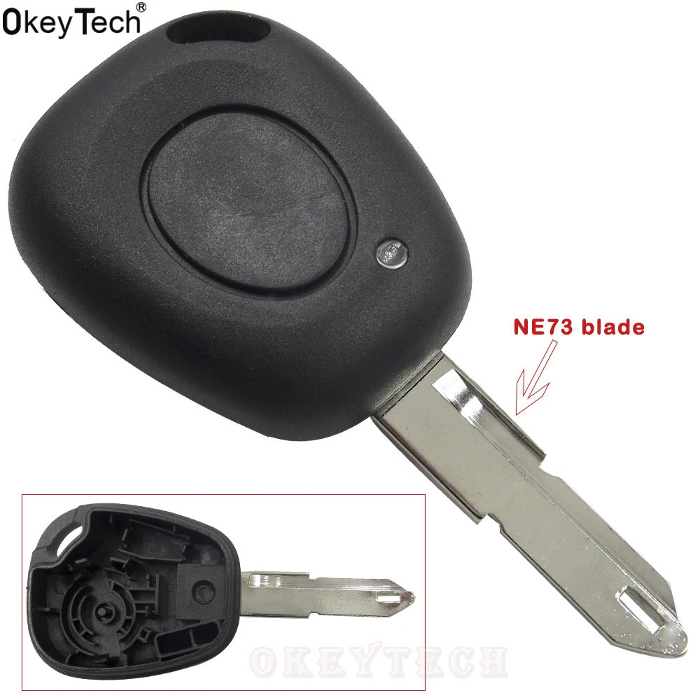 For Renault Megane Scenic 2 Clio 3 Car Remote Repair Kit Key Fob Shell Case 