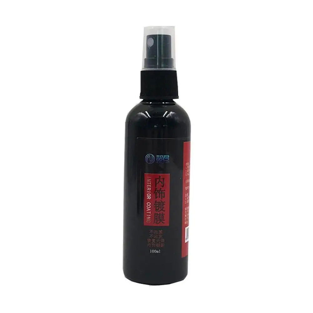 

Car Interior Decorative Wax Leather Glazing Water Based Panel Coating Plastic Renovation Agent GlassLeather Cushion Cleaner