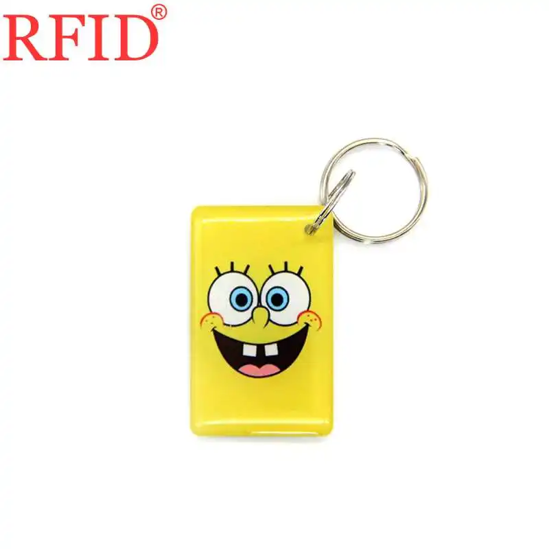 1pcs Random Color ID 125 кГц EM4305 EM4205 реплицируемые записываемые брелки RFID мультфильм брелок жетон тег карты контроля доступа несколько вариантов 1 шт - Цвет: 1pcs Random Color