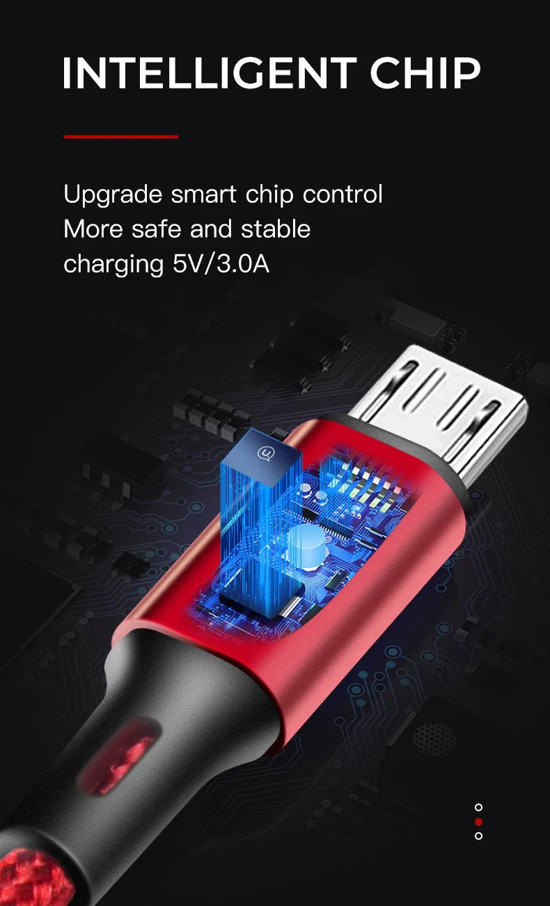 Bapick, 1 м, 2 м, 3M, 0,25 м, 3 А, кабель Micro USB для зарядки телефона, для huawei, Xiaomi, samsung, S8, кабель для зарядного устройства, шнур для мобильного телефона Android