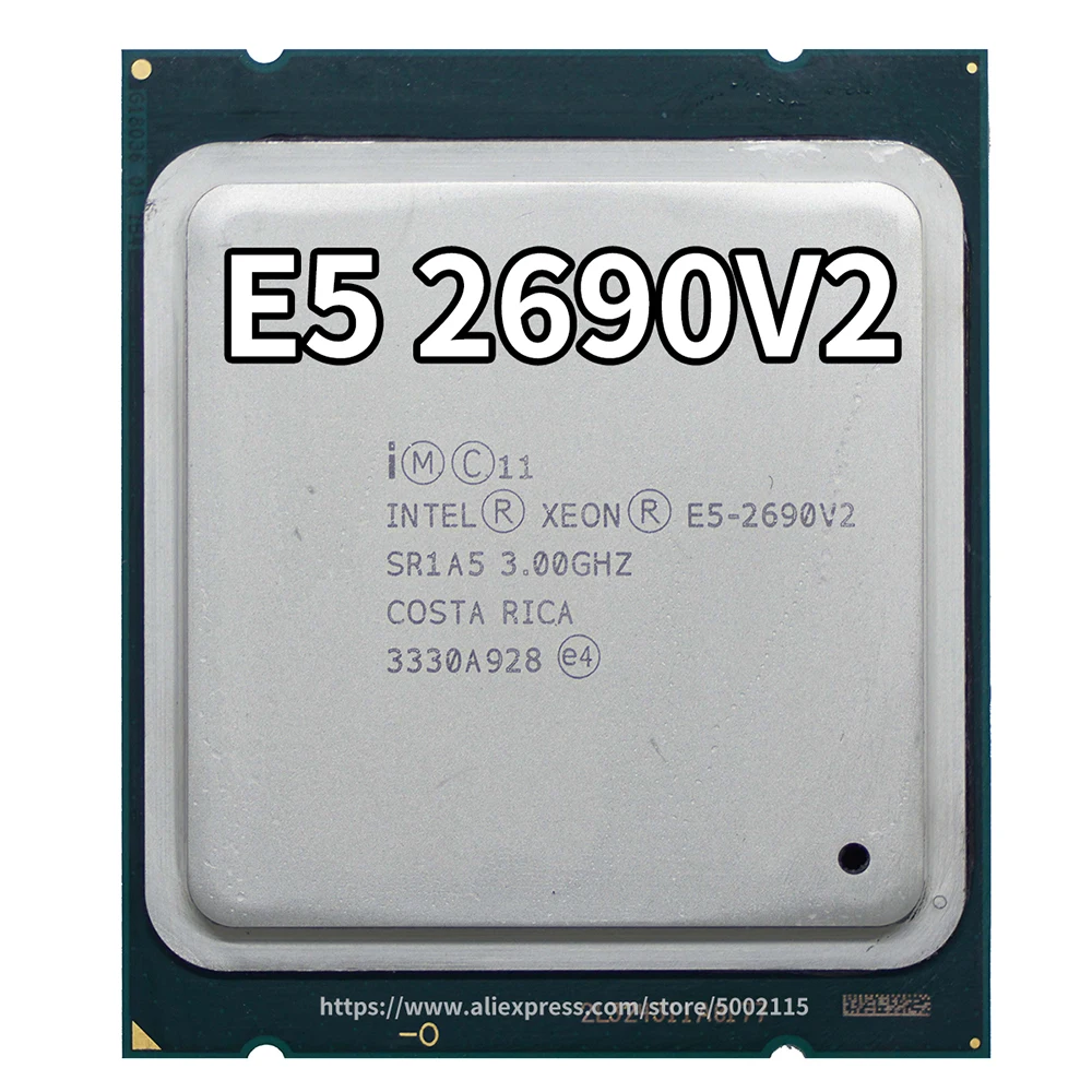 

Intel Xeon E5-2690V2 Processor 3.0GHz 10Cores 25M 8GTs LGA2011 CPU