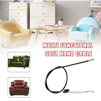 

Universal Pull Recliner Handle Chair Release Lever Spring Cable And Couch Metal Replacement Metal Aluminum Handle With For T5F6