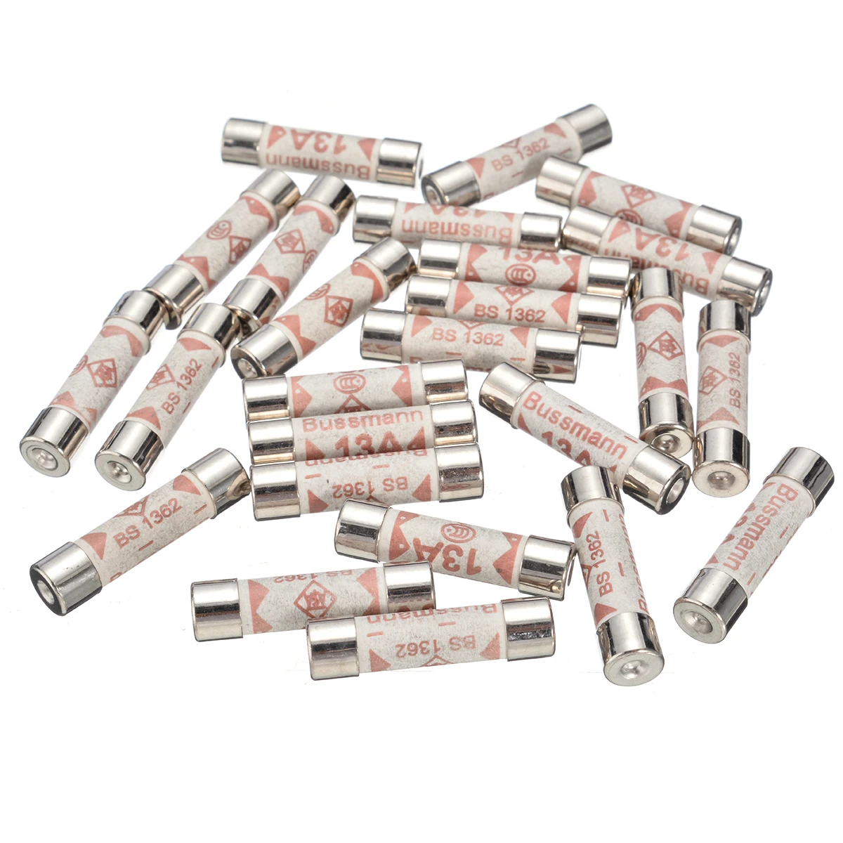 Generic 25pcs 230v 13a Domestic Fuses Plug Standard Uk Main Plug Fuses