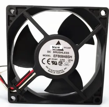 

For Delta Electronics EFB0848SH -BF00 Server Cooling Fan DC 48V 0.09A 80x80x25mm 3-wire