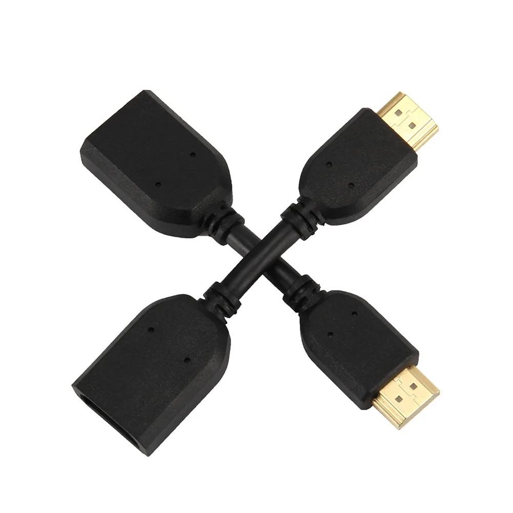 2 шт. HDMI удлинитель мужчин и женщин 3D UHD tv высокоскоростной PUO88
