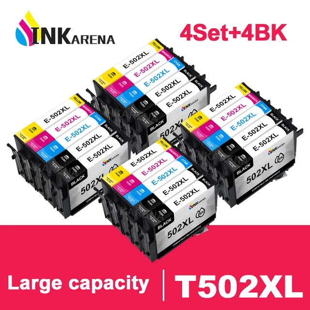 T502 Compatible Ink Cartridge for EPSON 502 T502 XL 502XL Expression  Premium XP5100 XP5105 Wrokforce wf-2865 wf-2860 - AliExpress