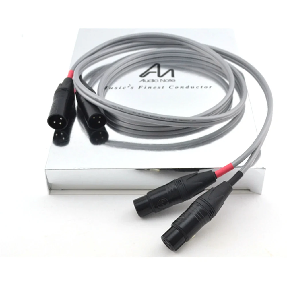 Пара Высокое качество AN-VX XLR межблочный XLR аудио кабель 2 м с оригинальной коробкой