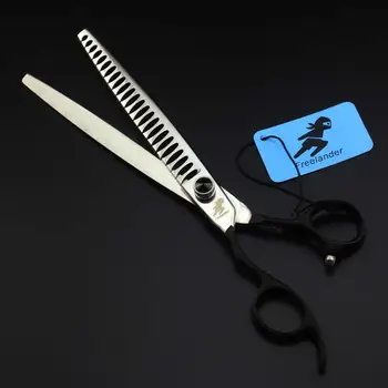

8.0inchs Professional Thinning Shears for Dogs and Cats with Leather case | Adjustable Pet Grooming Scissors | LEFT HANDED