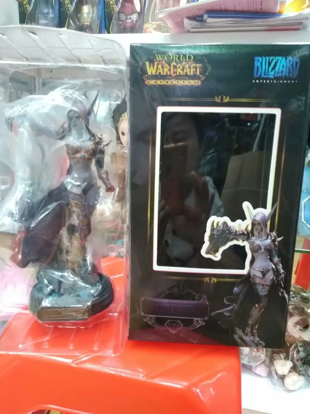 World of Warcraft Sylvanas Ghost queen Sylvanas windrunner статуя в штучной упаковке Garage Kit