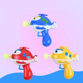 

Bubble Gun Toys Cartoon Inertia With Water Cartoon Non-electronic Kids Children Soap Blowing Machine Random Color
