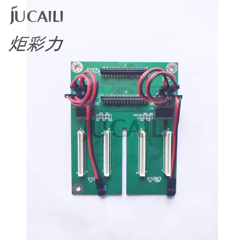 

Jucaili 1 pc eco solvent printer convert adapter card for dx5 head to xp600 tx800 head