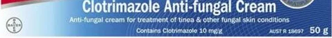Clotrimazole крем 50 г лечение тинея грибковых условий кожи