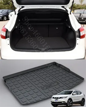 

Puou Non-Slip Waterproof For Nissan Qashqai 2016-18 Mat Rear Trunk Liner Cargo Floor Tray Carpet Guard Protector Car Accessorie