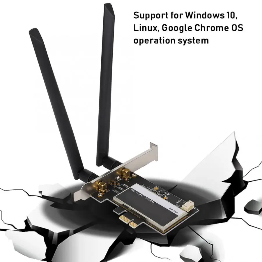 Для настольных ПК Intel 9260NGW WR-9200 1700 Мбит/с 2,4G/5G BT5.0 беспроводная карта+ удлиненная антенна
