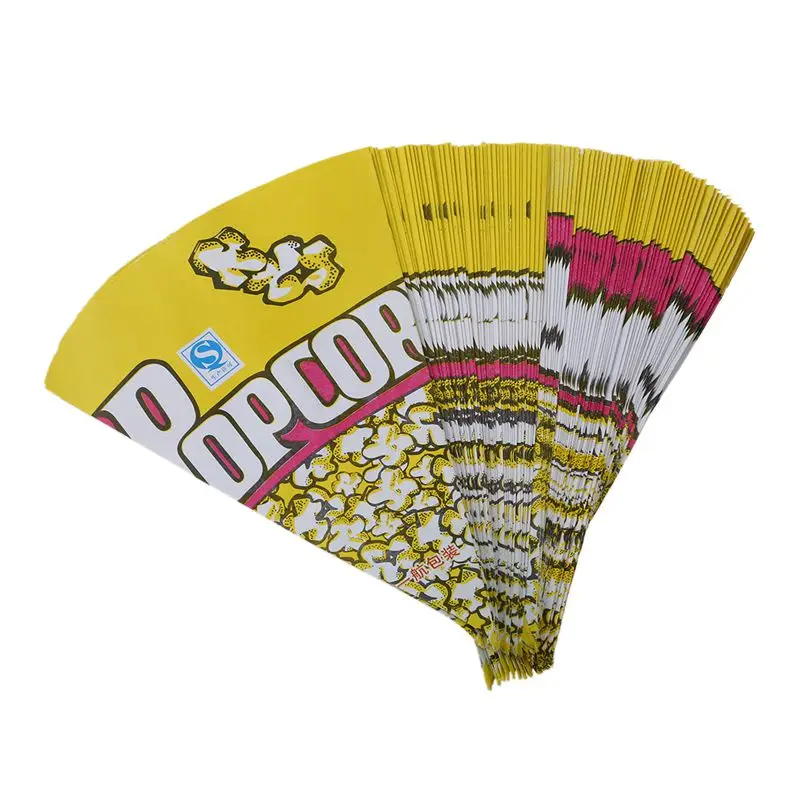 

Promotion! 100X popcorn bags paper bags almonds Popcorn S