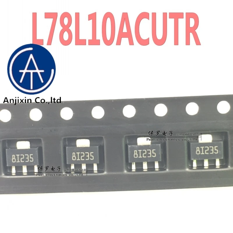 

10pcs 100% orginal new regulator L78L10ACUTR 78L10 SOT-89 real stock