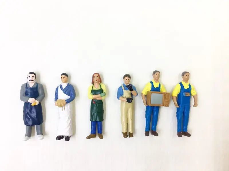 super mini pvc figure 1/43 working 6pcs | Игрушки и хобби