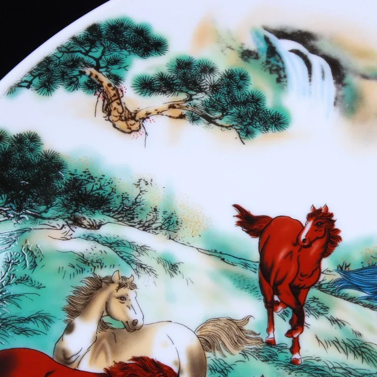 Цзиндэчжэнь керамическая подвесная пластина Madaochenggong керамическая li pin pan памятная табличка Керамические ремесла от производителя