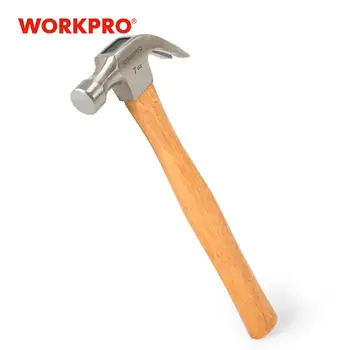 

Free Shipping WORKPRO 7OZ Curved Claw Hammer With Wood Handle