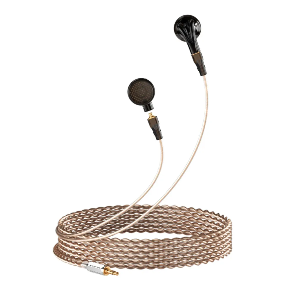 SENFER PT2021 наушники 15 мм Вольфрам покрытием диафрагмы In-ear с плоским носком смолы
