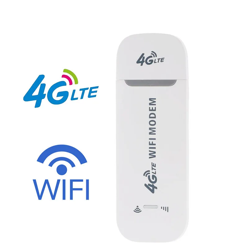 

WiFi Router 100Mbps USB Modem Wireless Broadband Mobile Hotspot LTE 3G/4G Unlock Wingle Dongle