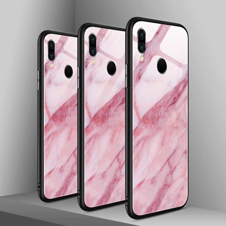 Для huawei P20 Lite Pro Plus Роскошный чехол из закаленного стекла для huawei P20lite/Nove3e TPU модный противоударный жесткий защитный чехол